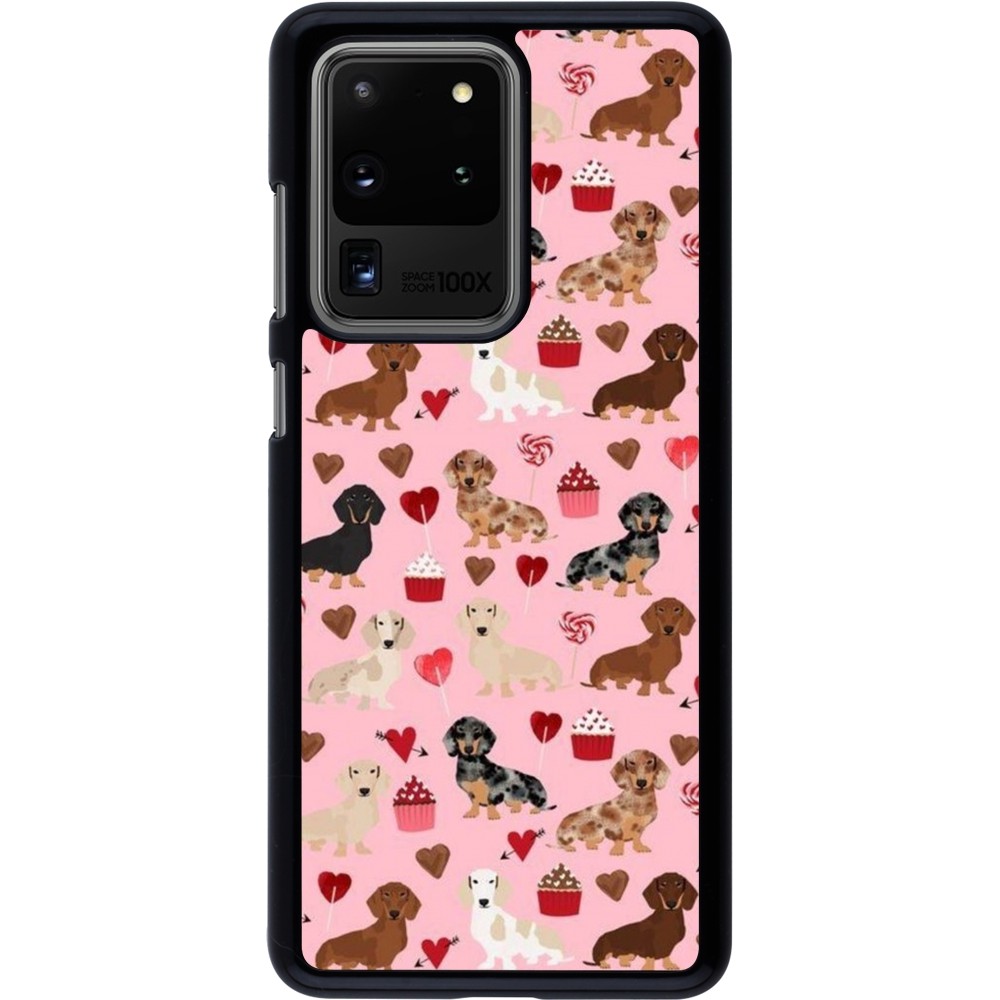 Coque Samsung Galaxy S20 Ultra - Valentine 2024 puppy love