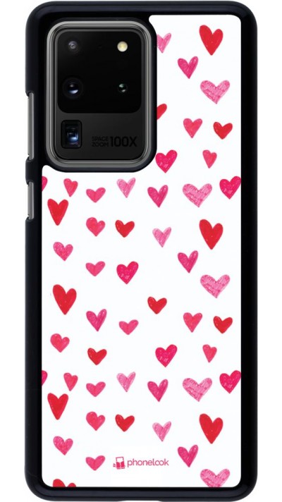 Coque Samsung Galaxy S20 Ultra - Valentine 2022 Many pink hearts