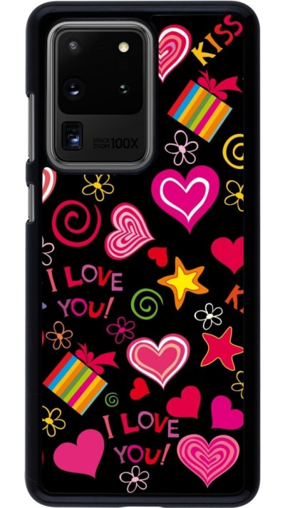 Coque Samsung Galaxy S20 Ultra - Valentine 2023 love symbols