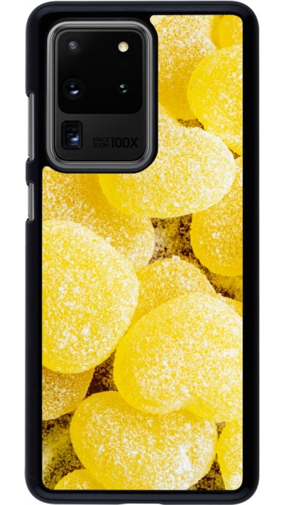 Coque Samsung Galaxy S20 Ultra - Valentine 2023 sweet yellow hearts