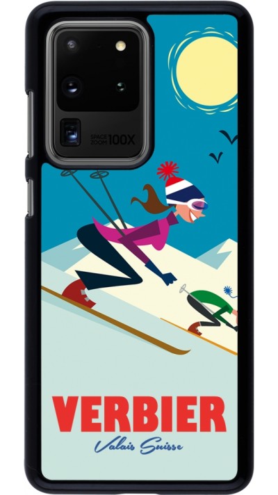 Coque Samsung Galaxy S20 Ultra - Verbier Ski Downhill
