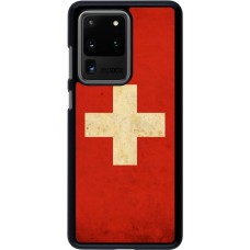 Hülle Samsung Galaxy S20 Ultra - Vintage Flag SWISS