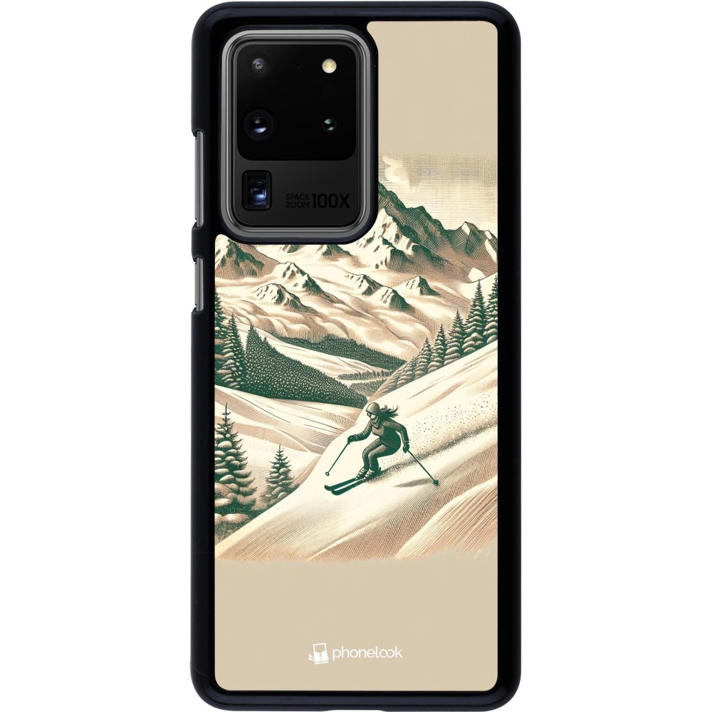 Samsung Galaxy S20 Ultra Case Hülle - Vintage Skiberg