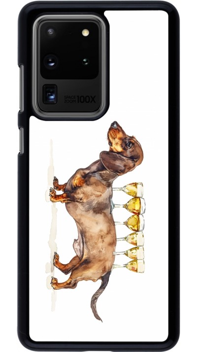 Coque Samsung Galaxy S20 Ultra - Wine Teckel