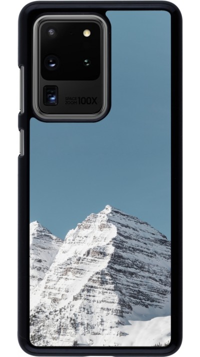 Coque Samsung Galaxy S20 Ultra - Winter 22 blue sky mountain