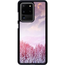Samsung Galaxy S20 Ultra Case Hülle - Winter 22 Pink Forest