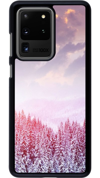 Coque Samsung Galaxy S20 Ultra - Winter 22 Pink Forest