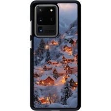 Coque Samsung Galaxy S20 Ultra - Winter 25 Winter snowy village