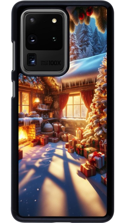 Coque Samsung Galaxy S20 Ultra - Noël Chalet Féerie