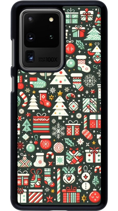 Coque Samsung Galaxy S20 Ultra - Noël 2023 Flat Pattern