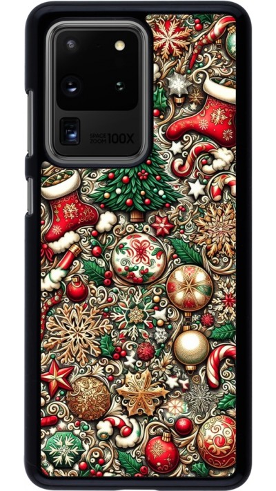 Coque Samsung Galaxy S20 Ultra - Noël 2023 micro pattern