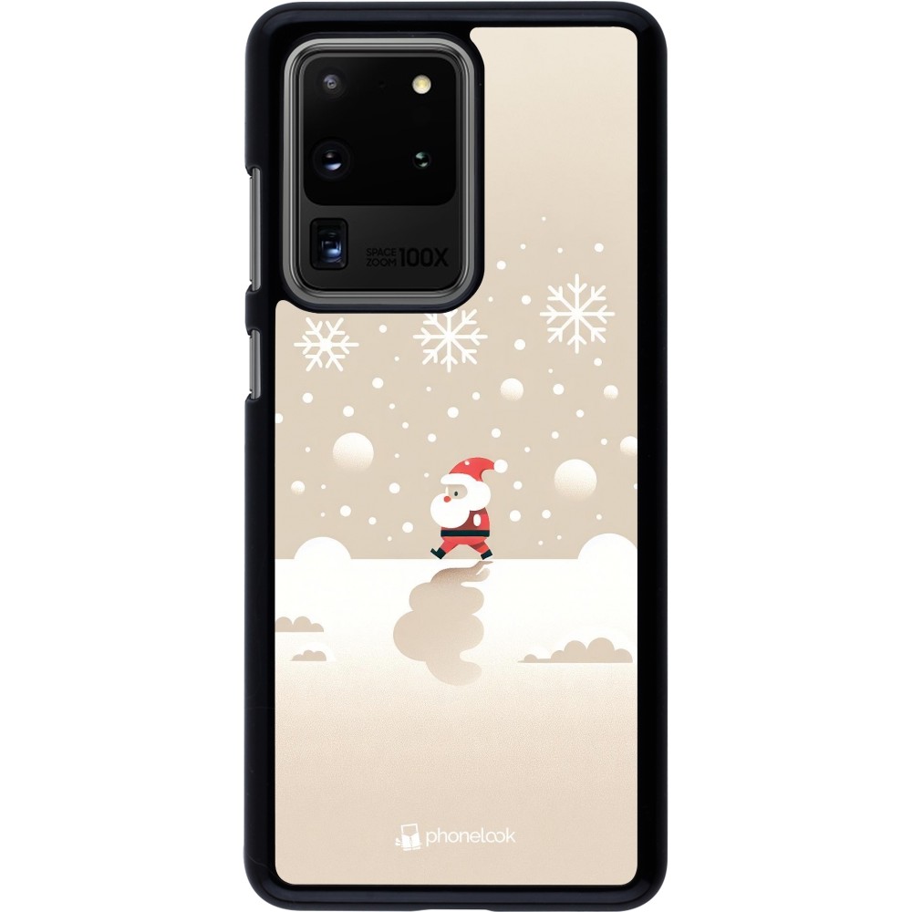 Samsung Galaxy S20 Ultra Case Hülle - Weihnachten 2023 Minimalistischer Weihnachtsmann