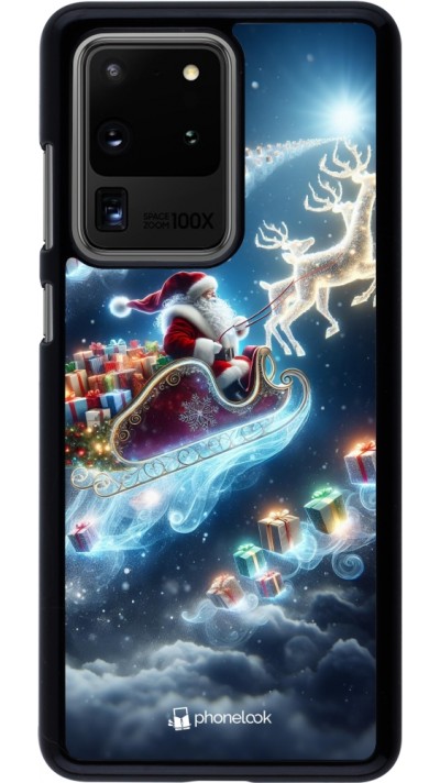 Coque Samsung Galaxy S20 Ultra - Noël 2023 Père Noël enchanté