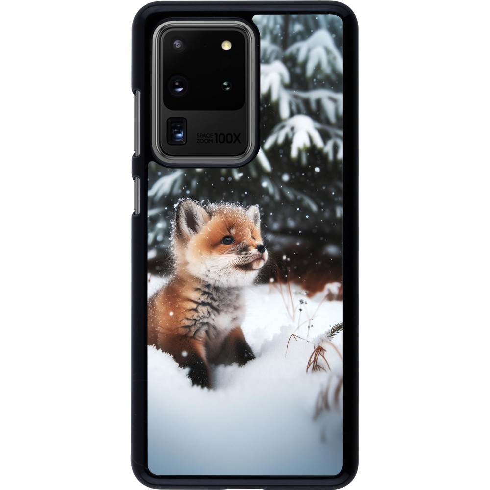 Samsung Galaxy S20 Ultra Case Hülle - Weihnachten 2023 Fuechslein Tanne