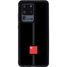 Samsung Galaxy S20 Ultra Case Hülle - Silikon schwarz Kanton SZ schwarz