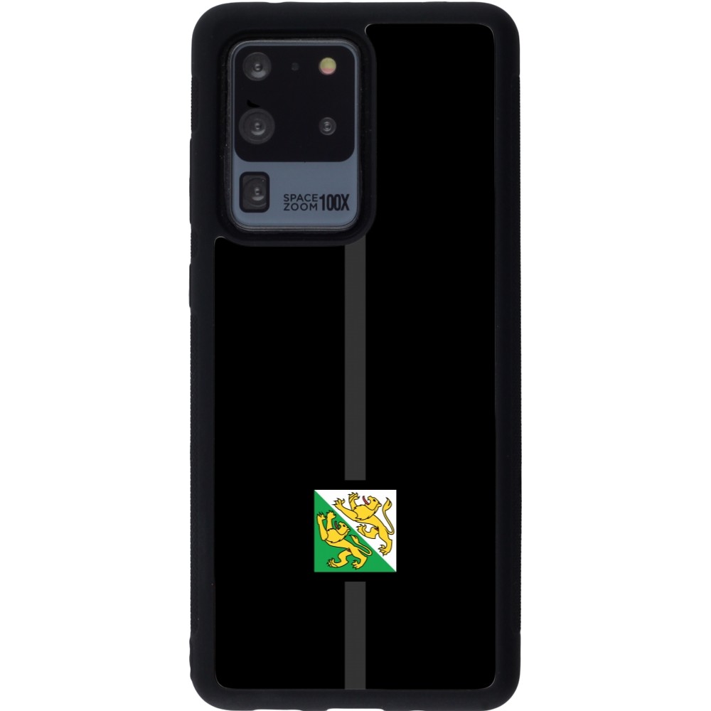 Samsung Galaxy S20 Ultra Case Hülle - Silikon schwarz Kanton TG schwarz