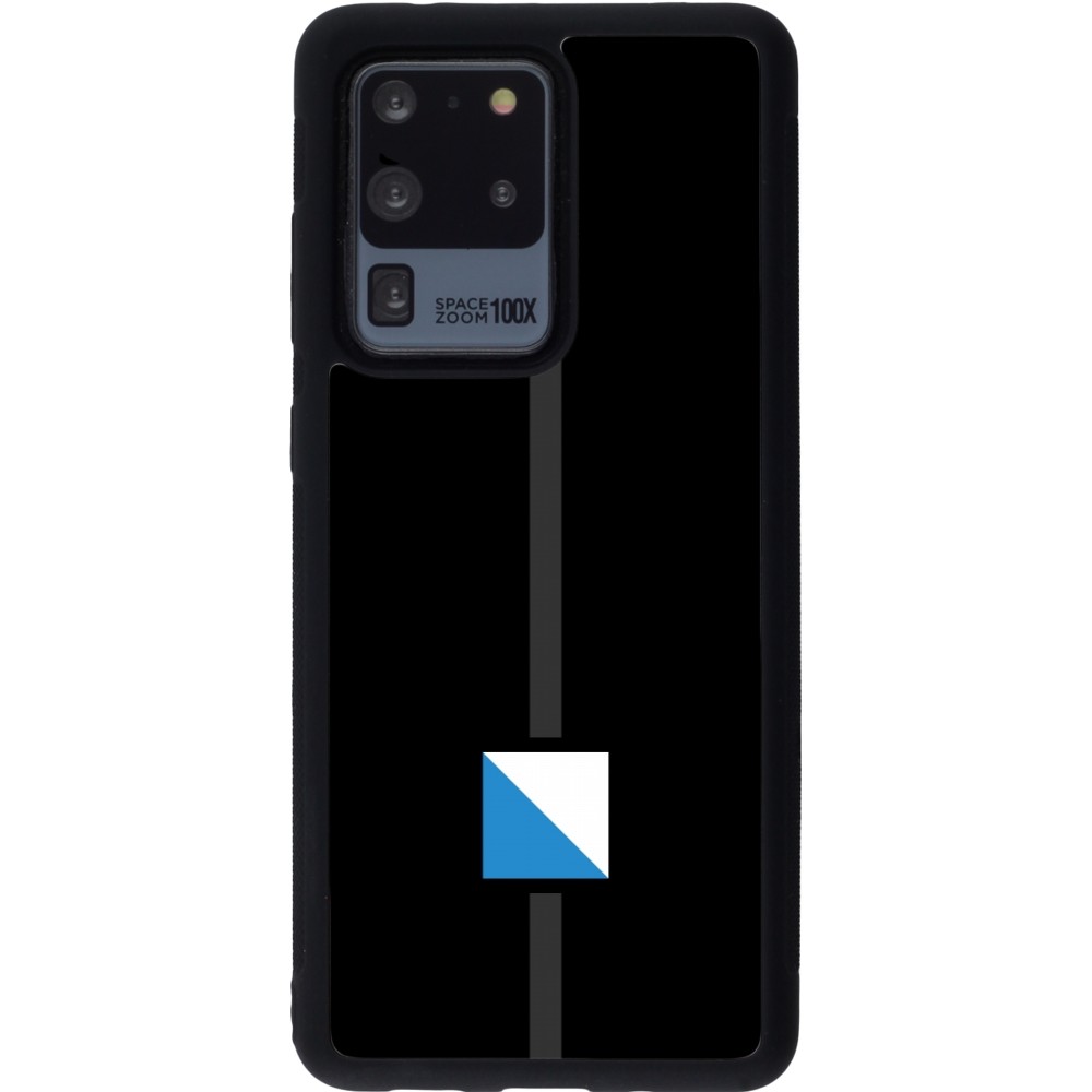 Samsung Galaxy S20 Ultra Case Hülle - Silikon schwarz Kanton ZH schwarz