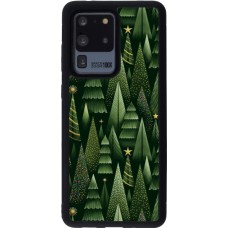 Coque Samsung Galaxy S20 Ultra - Silicone rigide noir Christmas 25 Pattern Xmas Tree