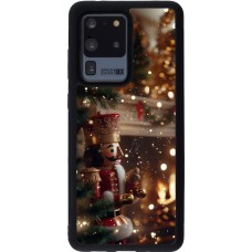 Coque Samsung Galaxy S20 Ultra - Silicone rigide noir Christmas 25 Xmas Nutcracker