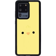 Coque Samsung Galaxy S20 Ultra - Silicone rigide noir Easter 2026 Little chicken