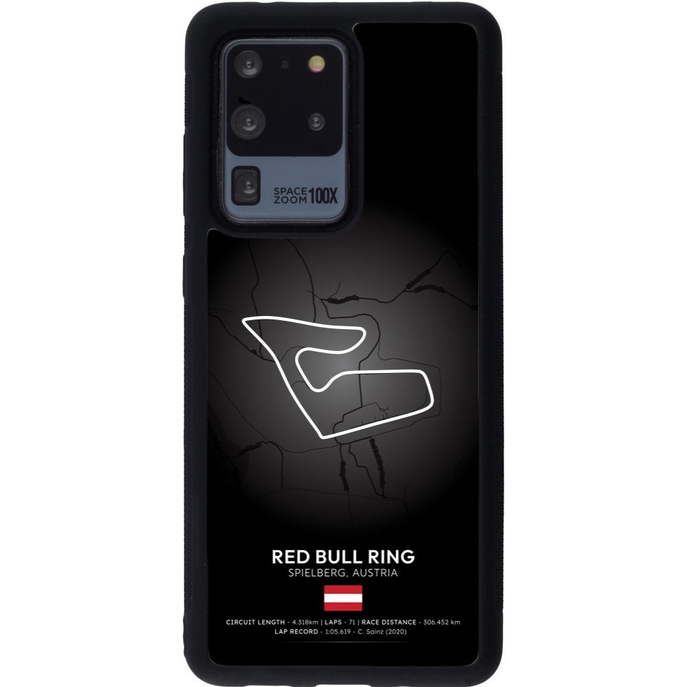 Coque Samsung Galaxy S20 Ultra - Silicone rigide noir F1 Track 2025 Austria