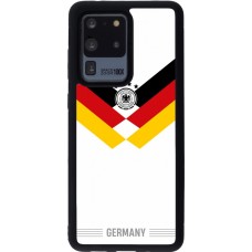 Coque Samsung Galaxy S20 Ultra - Silicone rigide noir Maillot de football Allemagne 2026 personnalisable
