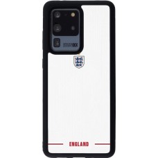 Samsung Galaxy S20 Ultra Case Hülle - Silikon schwarz England 2026 personalisierbares Fussballtrikot