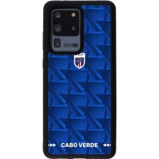 Samsung Galaxy S20 Ultra Case Hülle - Silikon schwarz Kap Verde 2026 personalisierbares Fussballtrikot