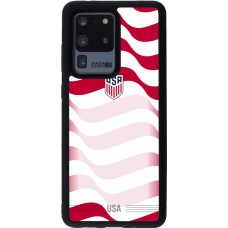Samsung Galaxy S20 Ultra Case Hülle - Silikon schwarz Vereinigten Staaten 2026 personalisierbares Fussballtrikot