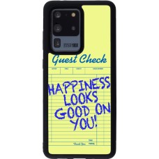 Coque Samsung Galaxy S20 Ultra - Silicone rigide noir Guest check 2026