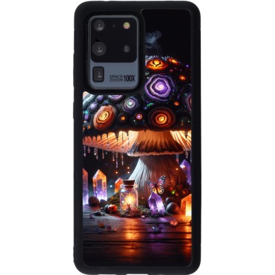 Samsung Galaxy S20 Ultra Case Hülle - Silikon schwarz Halloween Zaubertrank Magie