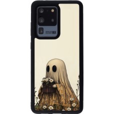 Coque Samsung Galaxy S20 Ultra - Silicone rigide noir Halloween 2025 Ghost gardener