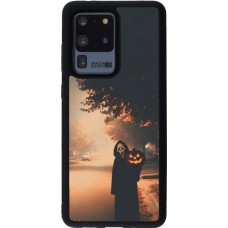 Coque Samsung Galaxy S20 Ultra - Silicone rigide noir Halloween 2025 Scream