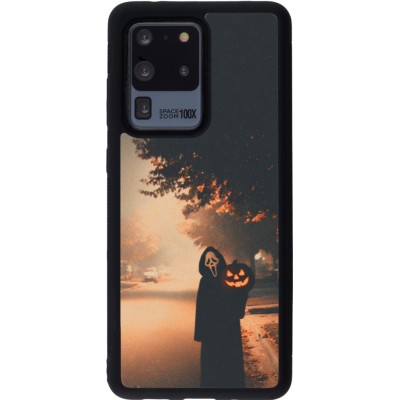 Samsung Galaxy S20 Ultra Case Hülle - Silikon schwarz Halloween 2025 Scream