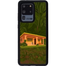 Coque Samsung Galaxy S20 Ultra - Silicone rigide noir Benitos house DTMF
