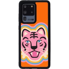 Coque Samsung Galaxy S20 Ultra - Silicone rigide noir Lion colors 2026