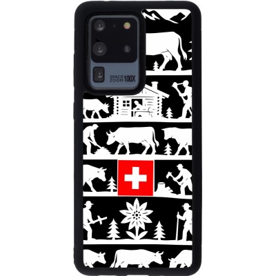 Samsung Galaxy S20 Ultra Case Hülle - Silikon schwarz Poya Schweiz 1 schwarz