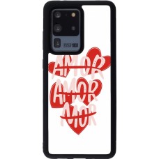 Coque Samsung Galaxy S20 Ultra - Silicone rigide noir Saint Valentines Day 26 Amor