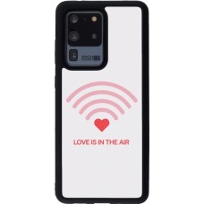 Samsung Galaxy S20 Ultra Case Hülle - Silikon schwarz Saint Valentines Day 26 Love is in the air