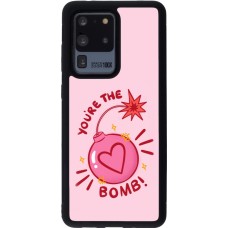 Coque Samsung Galaxy S20 Ultra - Silicone rigide noir Saint Valentines Day 26 You are the bomb