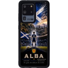Samsung Galaxy S20 Ultra Case Hülle - Silikon schwarz Fussball Schottland splash 2026