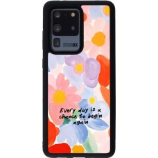 Samsung Galaxy S20 Ultra Case Hülle - Silikon schwarz Every day is a chance 2026
