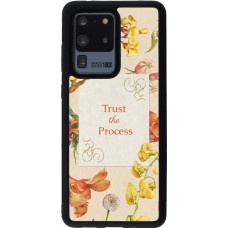 Coque Samsung Galaxy S20 Ultra - Silicone rigide noir Trust the process 2026