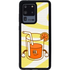 Samsung Galaxy S20 Ultra Case Hülle - Silikon schwarz Summer drink 2026