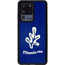 Coque Samsung Galaxy S20 Ultra - Silicone rigide noir Vitamin sea Summer 2026