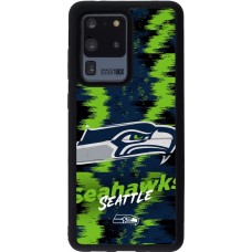 Coque Samsung Galaxy S20 Ultra - Silicone rigide noir Super Bowl 26 Seattle 2
