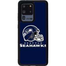 Coque Samsung Galaxy S20 Ultra - Silicone rigide noir Super Bowl 26 Seattle 3