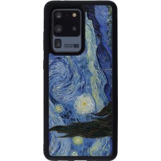 Coque Samsung Galaxy S20 Ultra - Silicone rigide noir Tableau art - La Nuit étoilée - Van Gogh