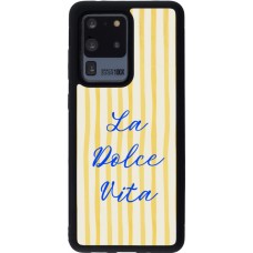 Coque Samsung Galaxy S20 Ultra - Silicone rigide noir The good life 2026