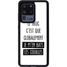 Hülle Samsung Galaxy S20 Ultra - Silikon schwarz Le truc globalement bats les couilles